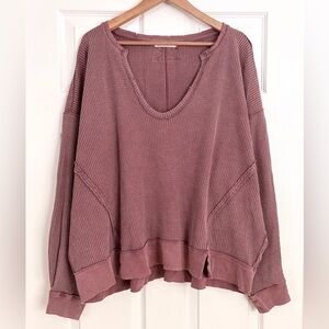 Free People We The Free Buttercup Thermal Top Size L